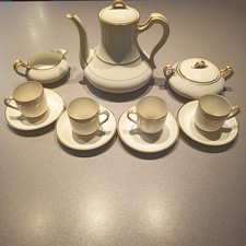 Service à café the en porcelaine art deco signé Frank Haviland Limoges