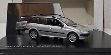 Peugeot 206 SW Silver 2000 1:43 Norev EXTREMELY RARE!!
