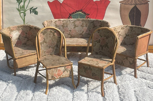 Jouet ancien salon de poupee - ancien,