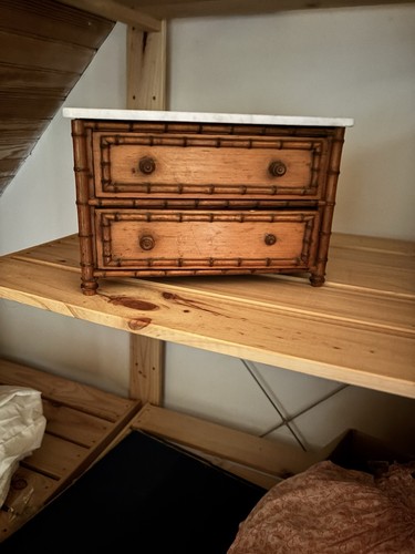 Petite commode faux bambou - petite,
