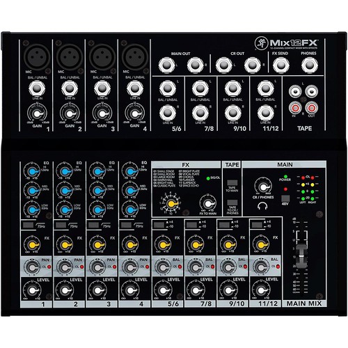 Mackie mix12fx 12channel - mackie,