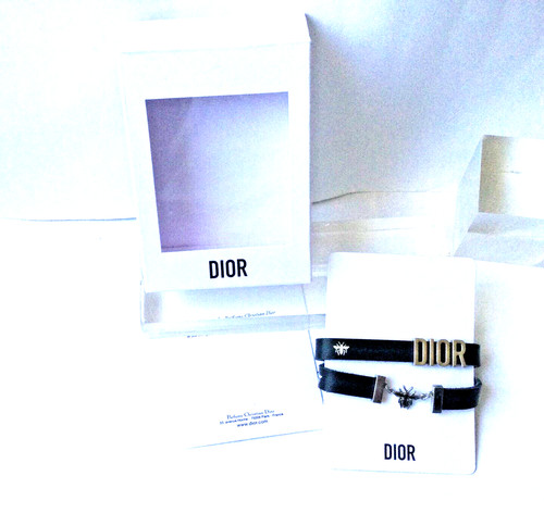 Dior bracelet cuir double - dior,