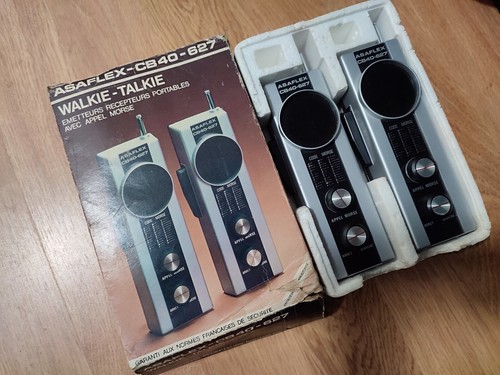 Ancienne paire talkie walkie - ancienne, talkie-walkie