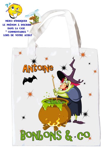 Sac bonbons halloween - à,