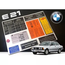 Jeu de décalcomanies autocollants pour BMW E21 SERIES 3 tous modèles meilleur...