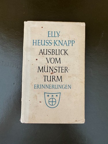 Livre ancien elly - elly, heuss-knapp