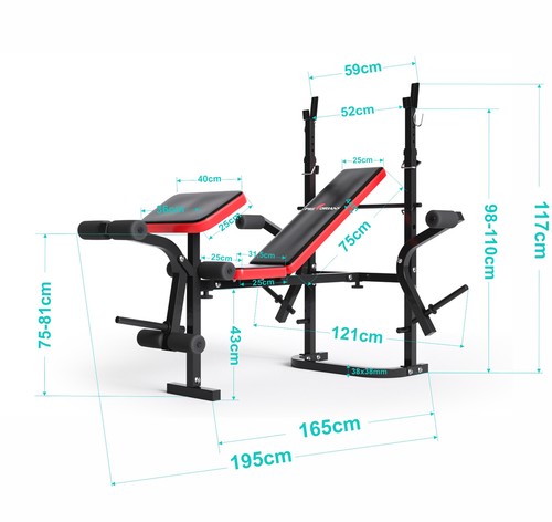 Banc musculation 2132 - banc,