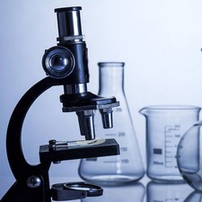  4 Pcs Scientific Beaker Glass