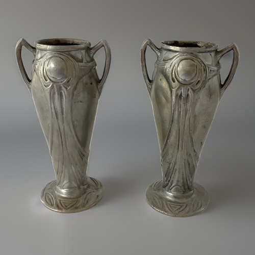 Art nouveau paire vase régule - nouveau,