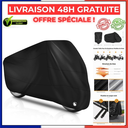 Housse moto étanche polyester