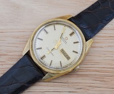 Vintage OMEGA Jumbo 36mm Seamaster Gold Filled 166.032 Running