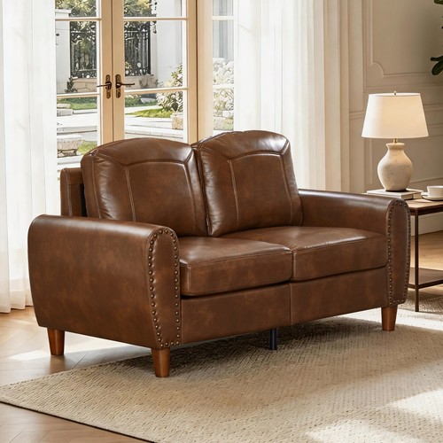 Seater loveseat leather - 2, pu