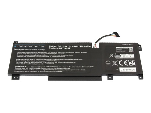 Ipc computer batterie - batterie, 52,4wh