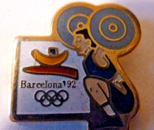 PIN'S J.O BARCELONA 92 / WEIGHTLIFTING / RARE