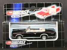 1966 Pontiac GTO Black Convertible 1:43 Diecast Dickie New-Ray in box