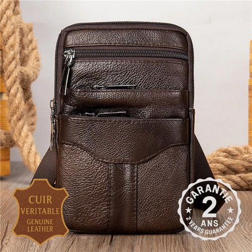 Sac sacoche homme - homme, cuir