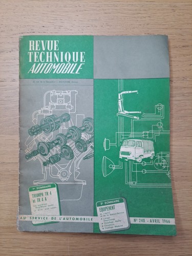 Revue technique - revue,