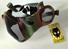 Masque airsoft camo woodland