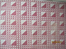 Antique 1880's Quilt Cinnamon