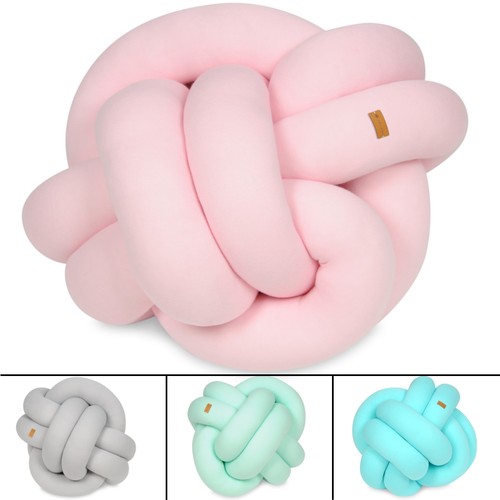 Coussin boule nœud 35x35cm - boule,