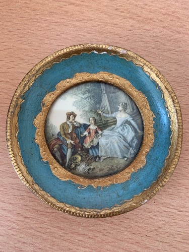 Peinture miniature ancienne - peinture,