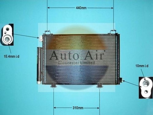 Air conditioning condenser - air,