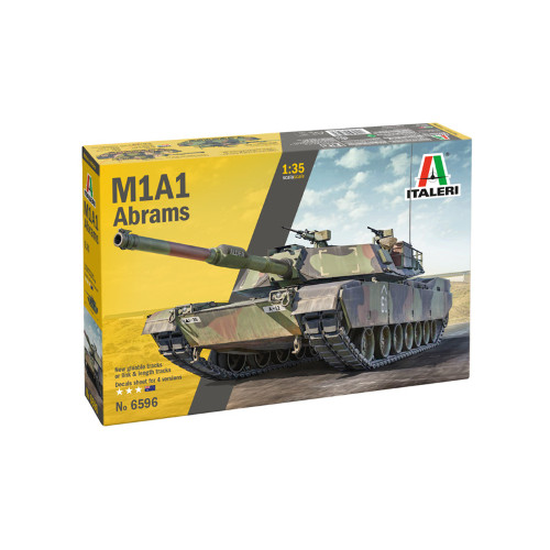 M1a1 abrams kit italeri - m1a1, 1:35