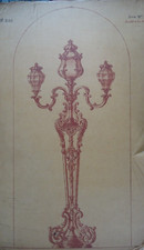 GRAND CRAYON DESSIN ORIGINAL