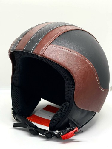 Casque vintage simili cuir - casque,
