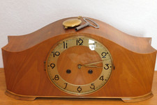 vintage HORLOGE en BOIS