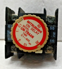 Mitsubishi UN-TR4AN On Delay Timer Relay 0.1–60s 60Hz Industrial Automation