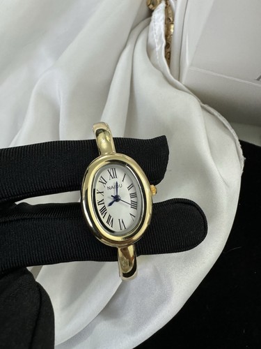 Bangle vintage gold watch - vintage,