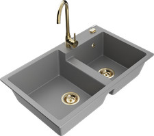 Évier en granit double vasque