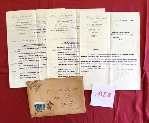 15878 3 lettre en tète - 15878,