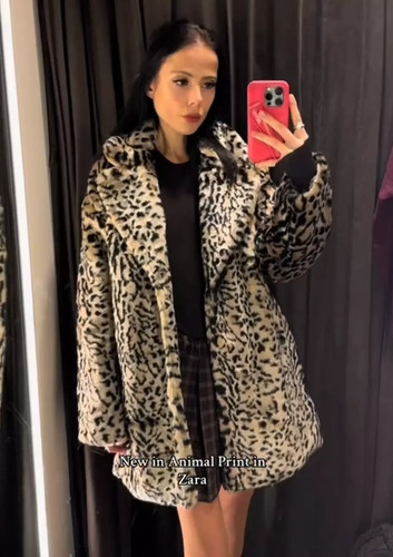Manteau fausse fourrure - en,