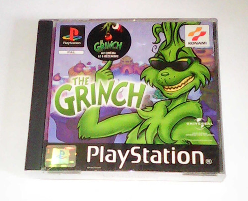Jeu ps1 the grinch - jeu,
