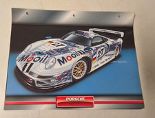 PORSCHE 911 GT 1 CARTE FICHE