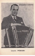 ACCORDION, Accordionist Louis PEGURI