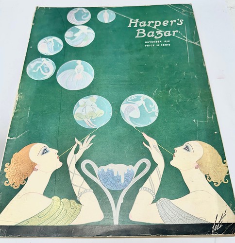 Rare harpers bazaar magazine - harpers,
