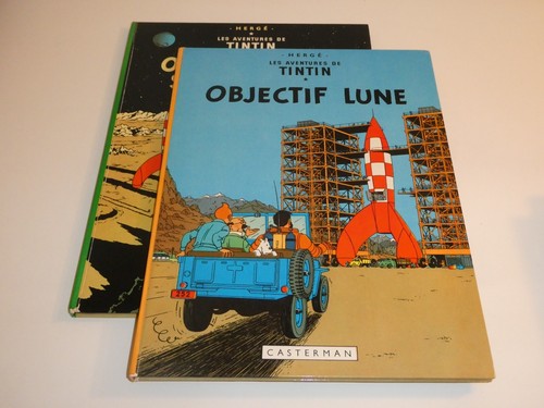 Lot tintin objectif lune - lot,