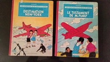 Lot de 2 Bd Jo Zette Et Jocko de Hergé