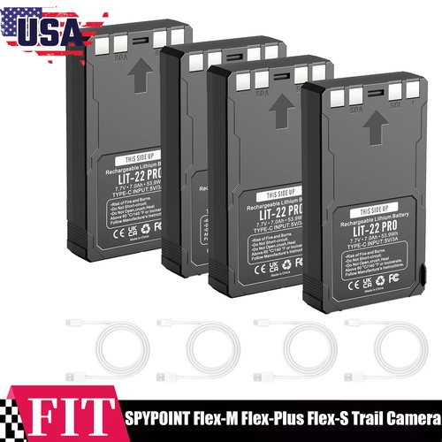 4pcs 7000mah lit battery - 1-4pcs,