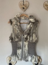 Gilet Sans Manche Fourrure De