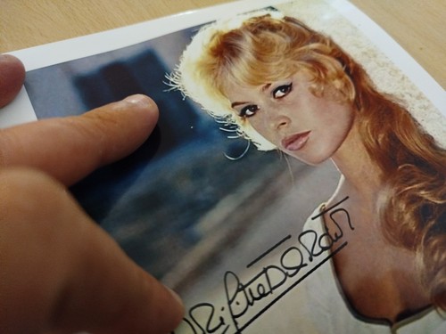 Photo postale brigitte - postale,