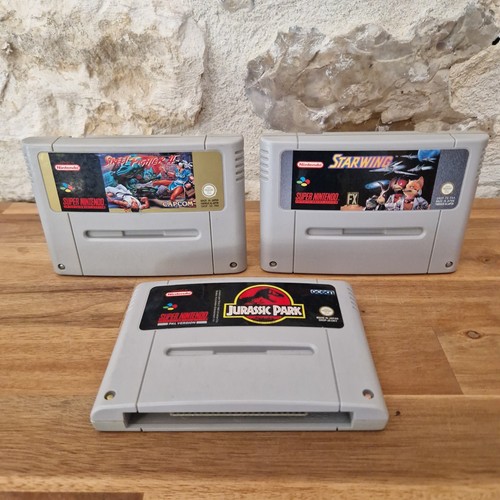 Lot jeux snes starwing - lot,