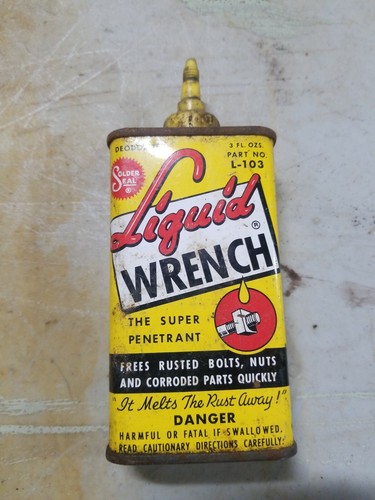 Vintage liquid wrench super - vintage,