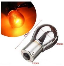 Ampoule BA15S Chrome P21W ORANGE 1156 pour Voiture Clignotants Utilitaires