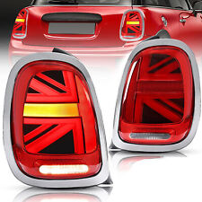 VLAND Feux Arrière LED Pour Mini Cooper F55 F56 F57 2014-2019 Union Jack rose