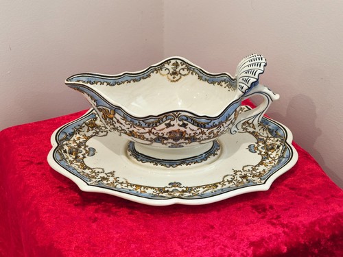 Jolie sauciere faience de - faience,