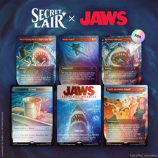 Mtg Magic Card Secret Lair Jaws Terror of Amity Island FOIL Sealed Presale